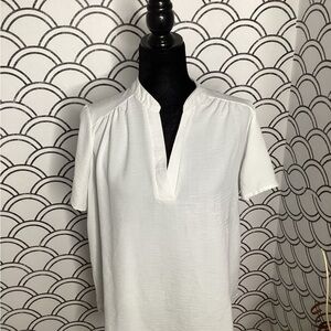 Boden Ria Short Sleeve V-Neck Top – Size XL